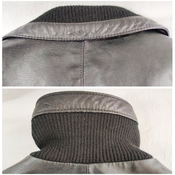 Black Leather Jacket - Picture 15 of 16